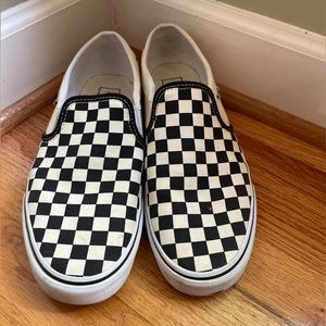 Checkered Slip-on Vans Women’s Size 11